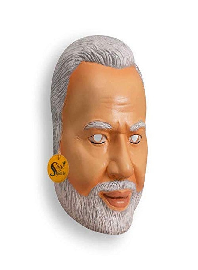 سايج سكوير قناع ناريندرا مودي من سيج سكوير، مناسب للتنكر، ولعب الأدوار، والحفلات، والحفلات ذات الطابع الخاص (عبوة من 3 قطع) - Image 5